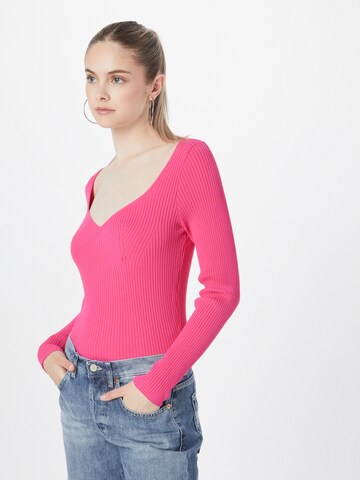 Oasis Sweater in Red: front