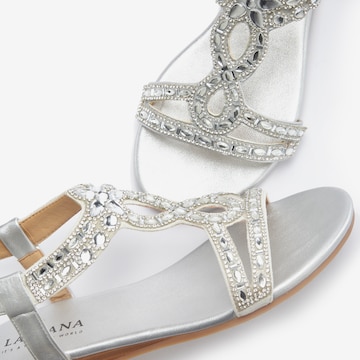 LASCANA Strap Sandals in Silver