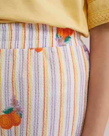 WE Fashion Regularen Hlače | vijolična barva