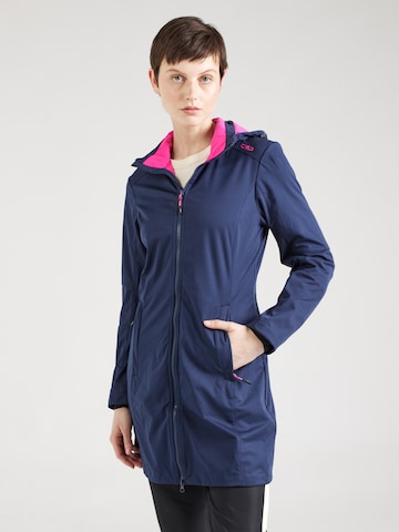 CMP Outdoorjas in Blauw: voorkant