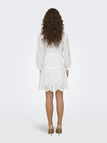 ONLY Kleid 'JADA' in Weiß