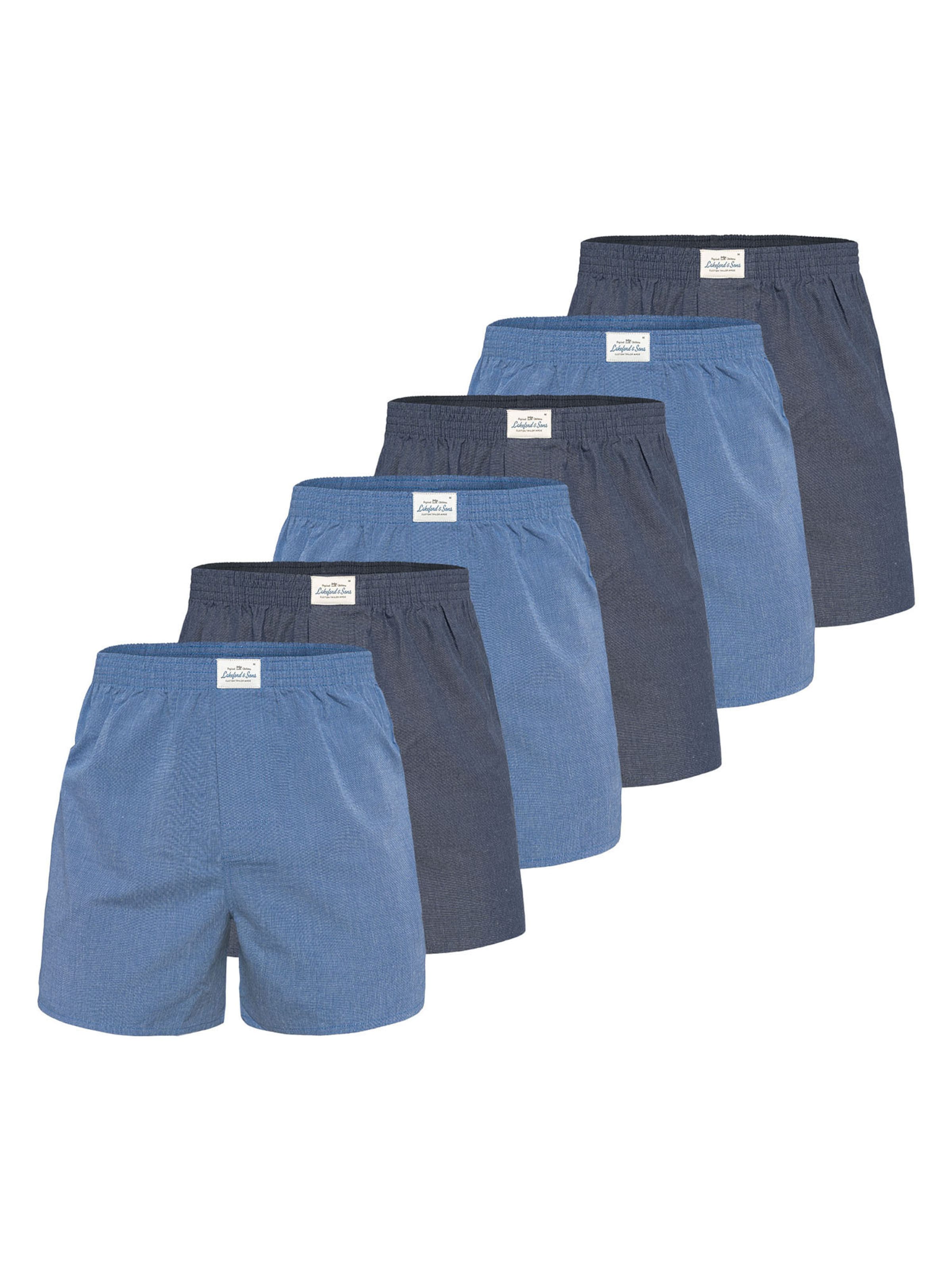 Lakeford & Sons Boxershorts in Blau: Vorderseite