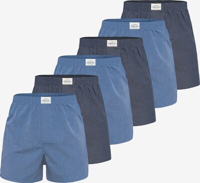 Lakeford & Sons Boxershorts 'Classic American Style ' in L in blau / dunkelblau, Produktansicht