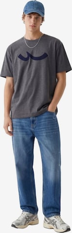 LTB Jeans Shirt 'LTB Jeans Herren Basic T-Shirt' in Grey: front