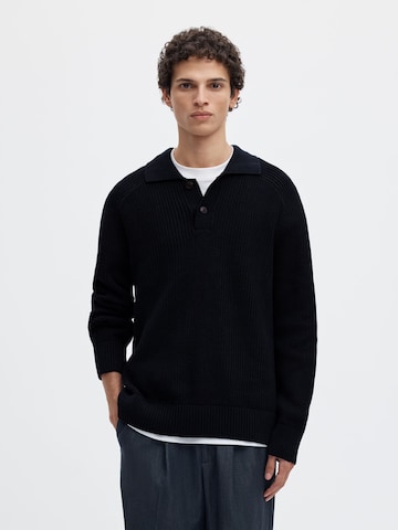 SELECTED Regular fit Trui in Blauw: voorkant