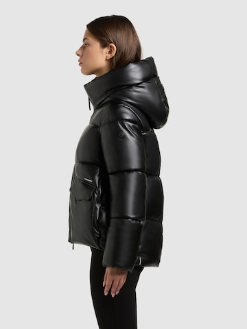 Veste d’hiver 'Aurora' khujo en noir