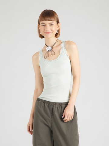 rosemunde - Top 'Babette' en verde: frente