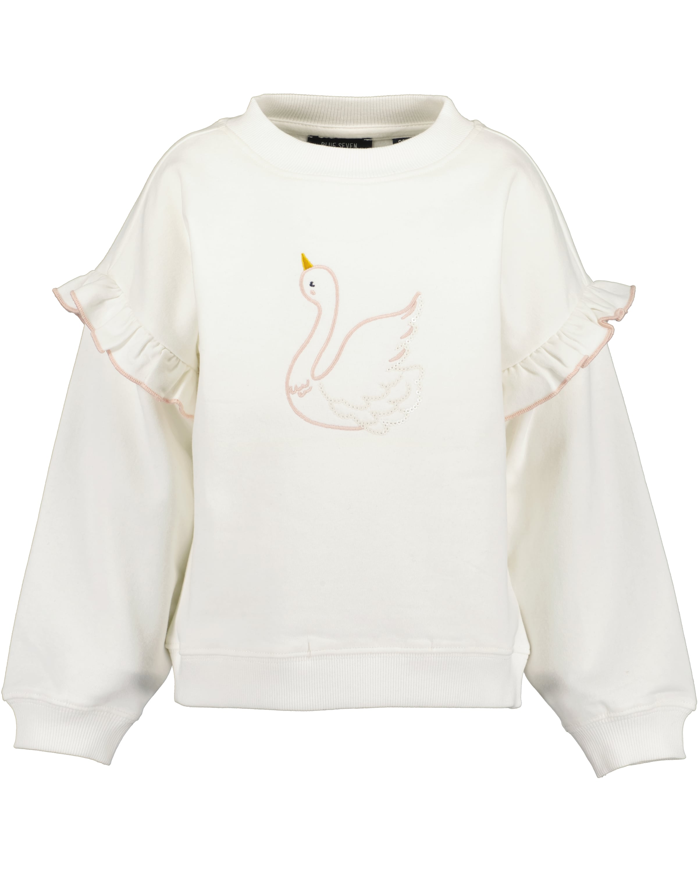 BLUE SEVEN Sweatshirt in White: front