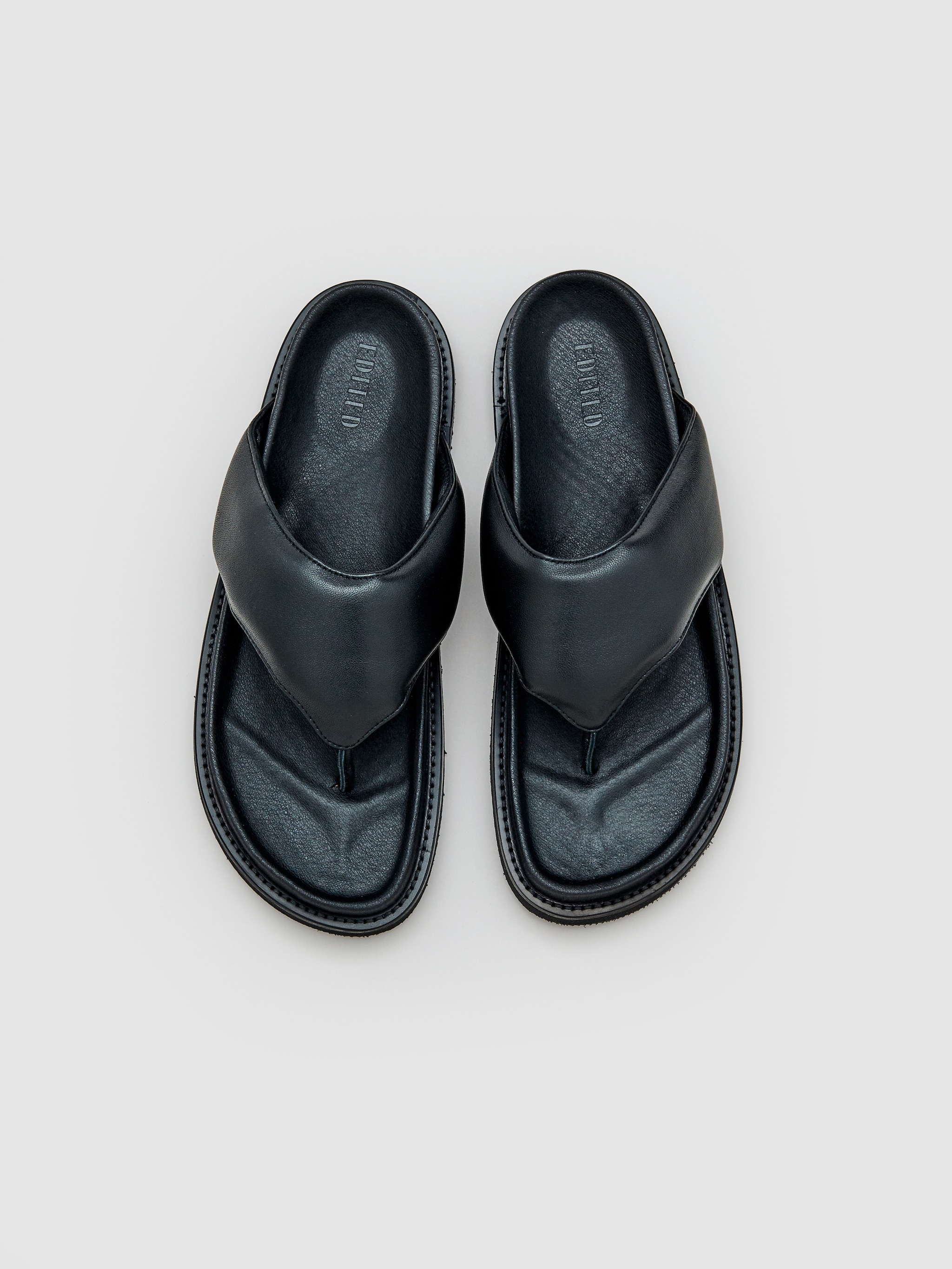 EDITED Producten Teenslipper 'Tiana' Zwart