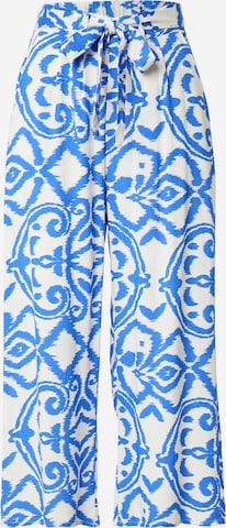 Pantaloni cutați 'Ci44ra' de la Hailys pe alb: față