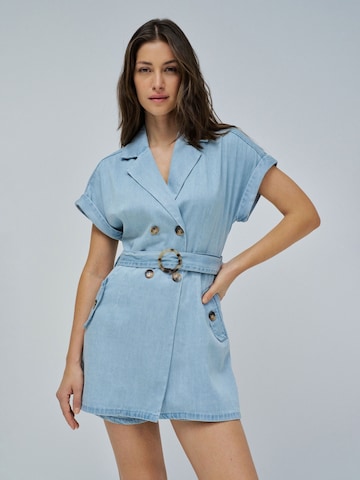 Salsa Jeans Jumpsuit in Blauw: voorkant