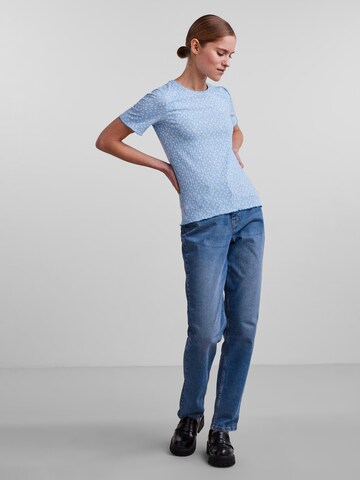 PIECES T-Shirt 'Volipe' in Blau