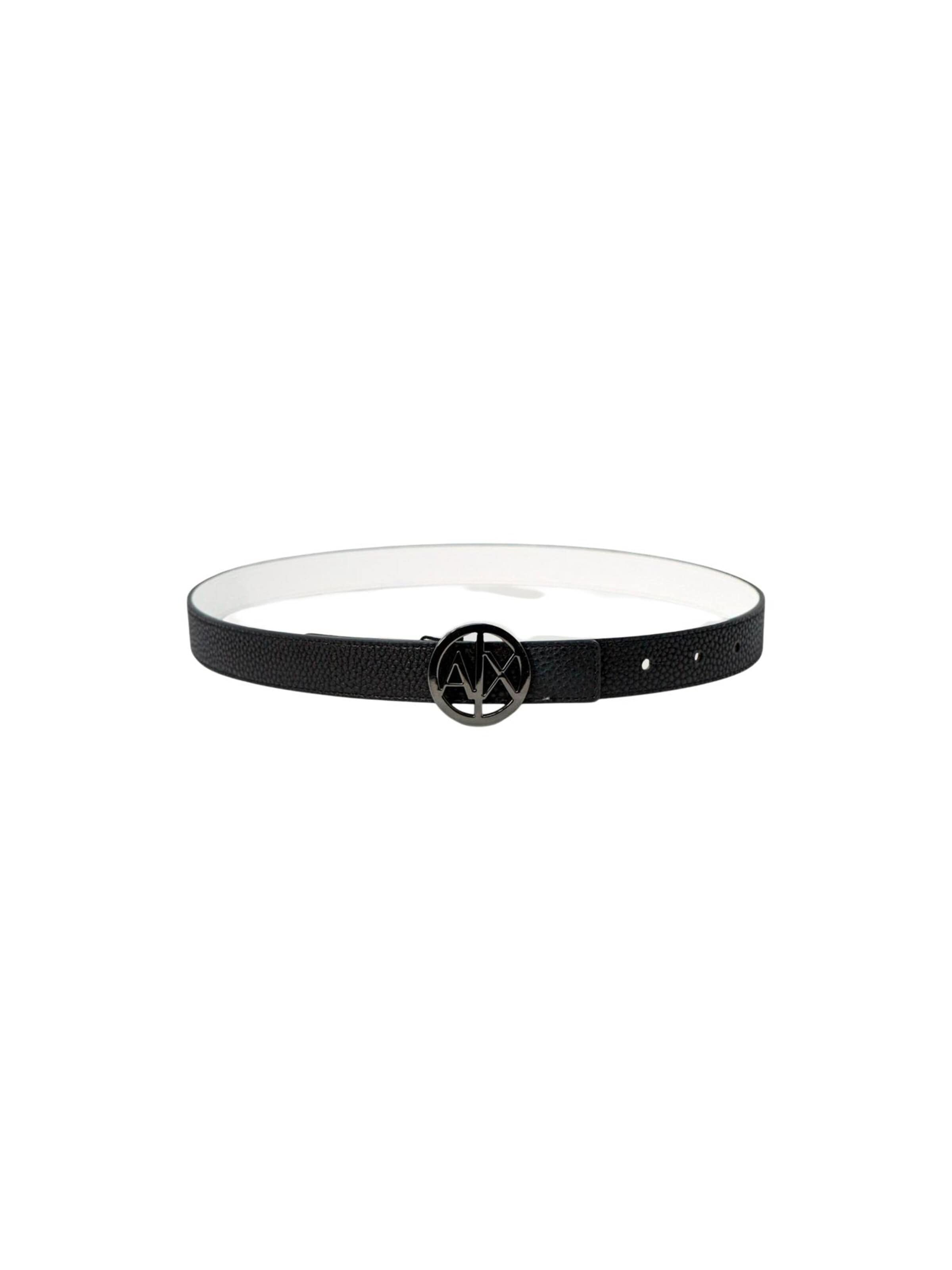 ARMANI EXCHANGE Belt in Black: front