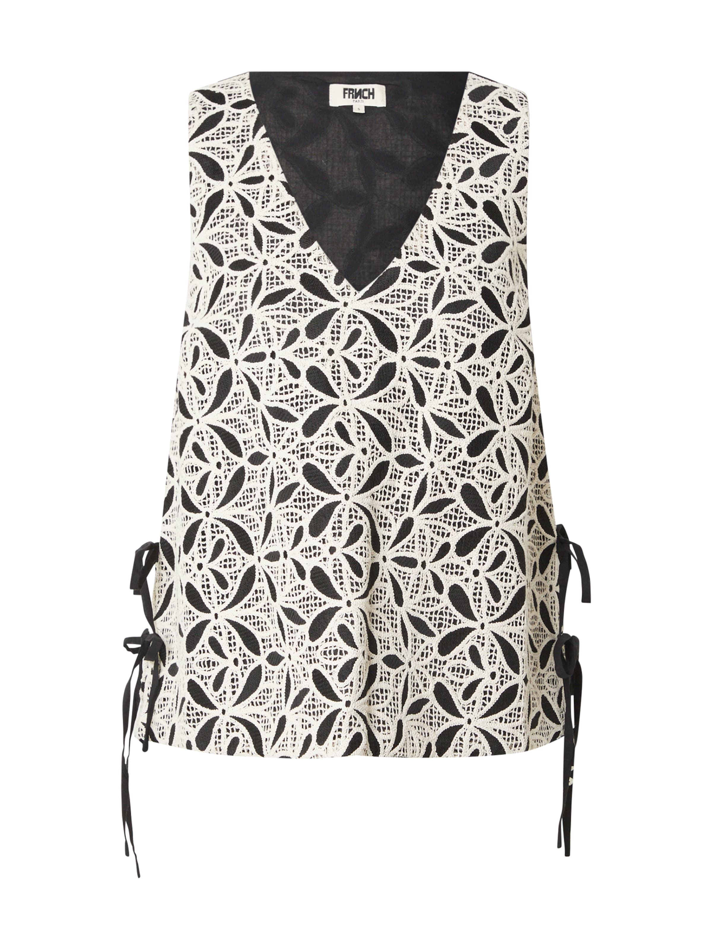 Camicia da donna di FRNCH PARIS in nero: frontale