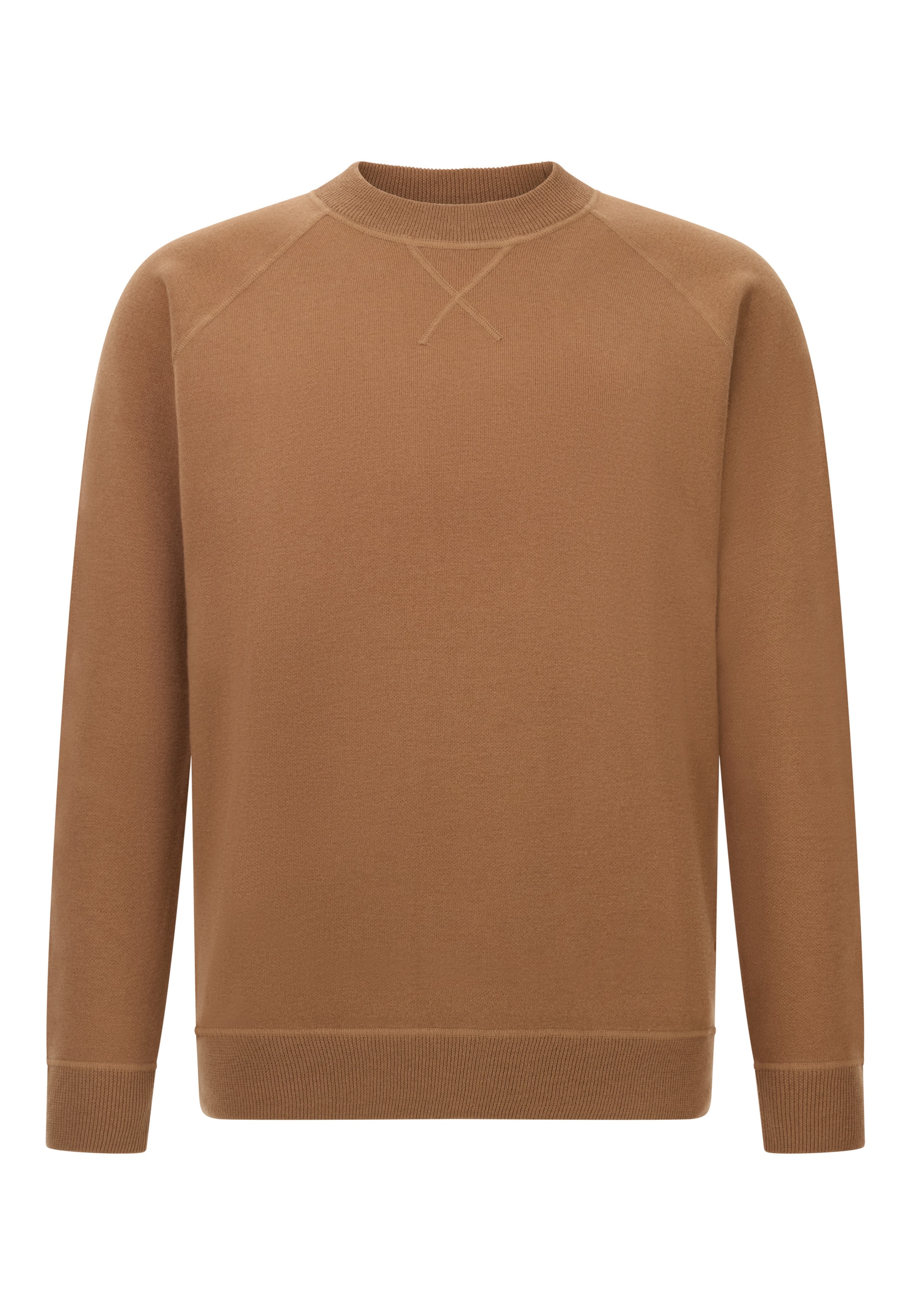 brūns Boggi Milano Džemperis: no priekšpuses