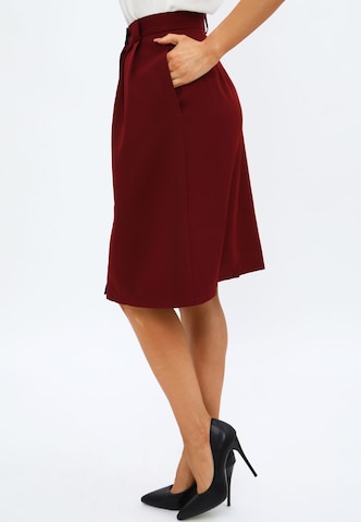 Awesome Apparel Skirt in Red
