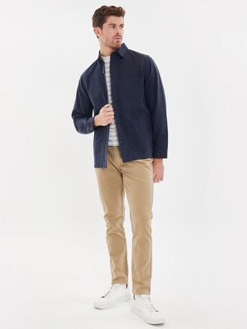 Coupe regular Veste mi-saison Threadbare en bleu