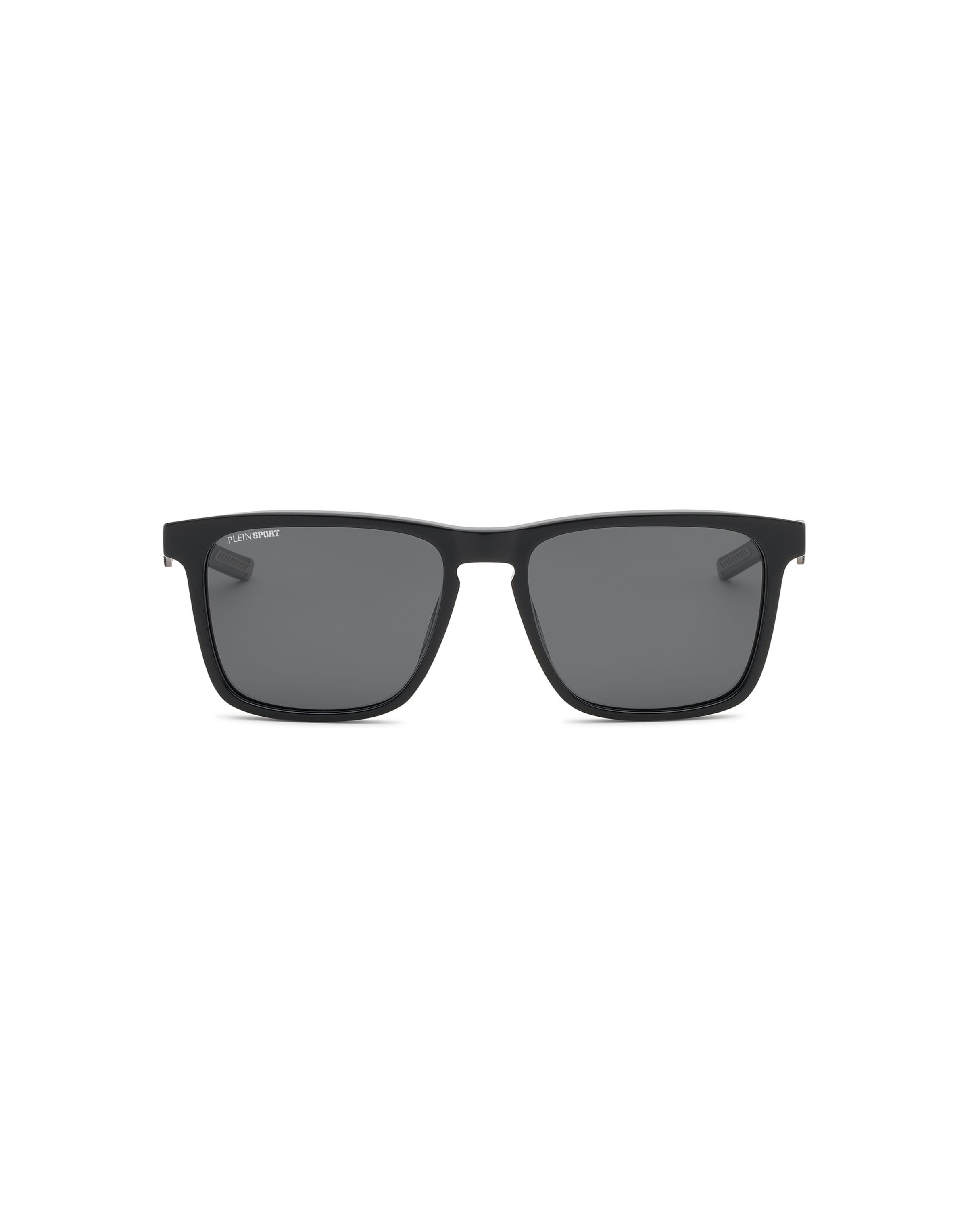 Plein Sport Sunglasses in Black: front