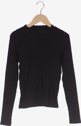 Monki Langarmshirt XS in Schwarz: predná strana