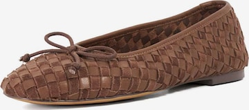 Ballerines 'Heat' Dune LONDON en marron : devant