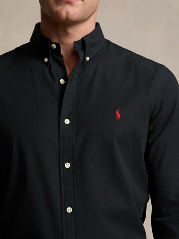 Slim fit Camicia di Polo Ralph Lauren in nero