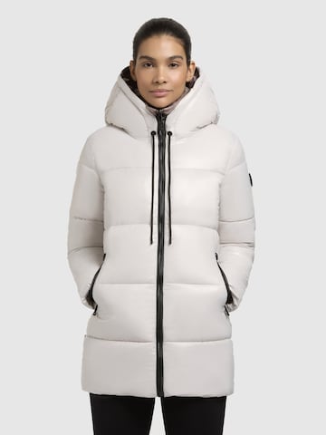 khujo Winter Jacket ' GRANA ' in White: front