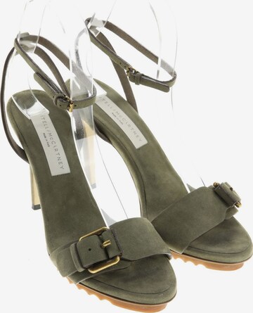 Stella McCartney Sandals & High-Heeled Sandals in 38 in Green: front