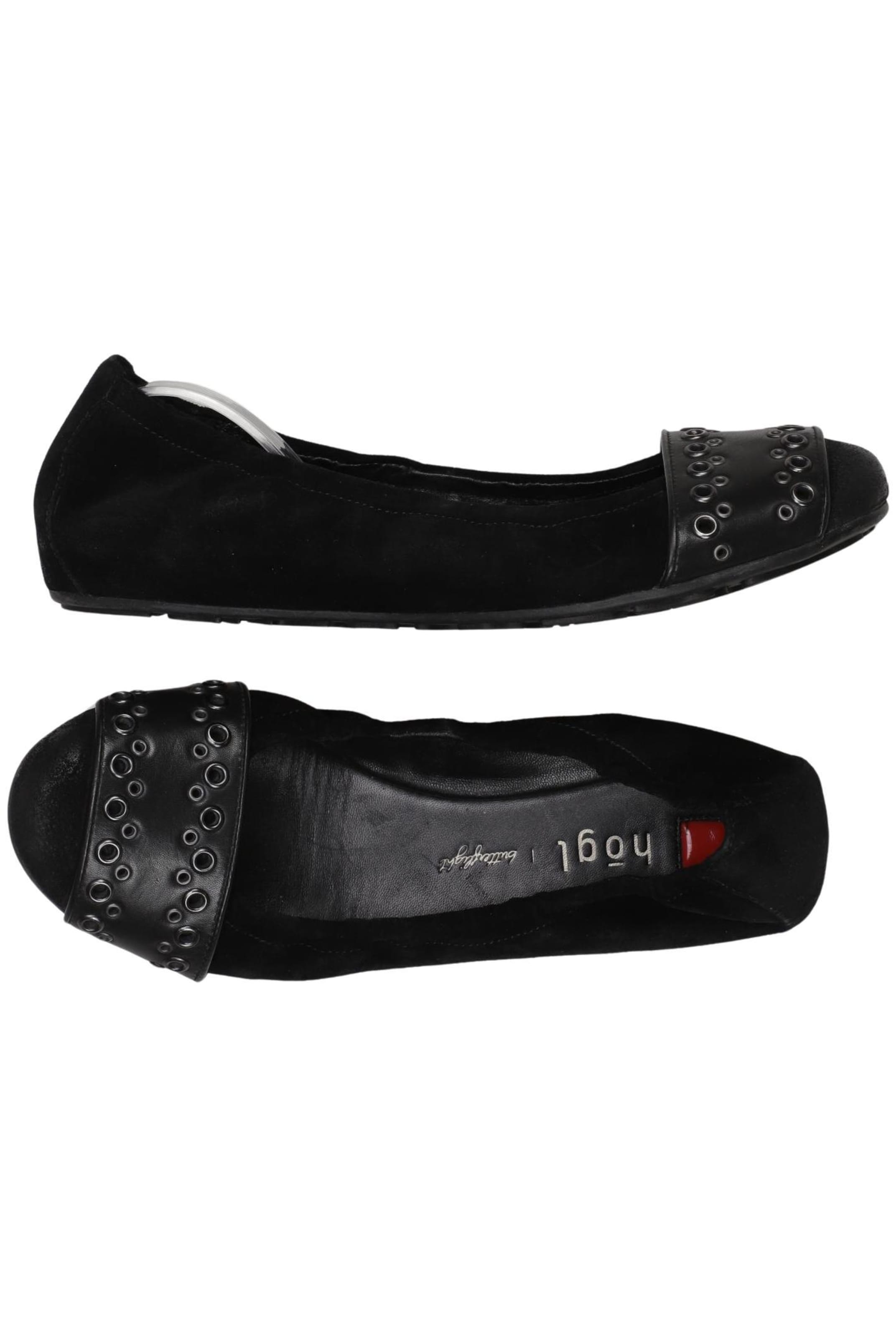 Högl Flats & Loafers in 37,5 in Black: front