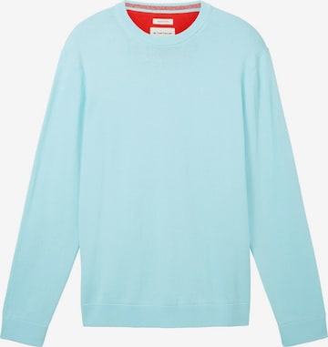 TOM TAILOR Sweater in Blue: front