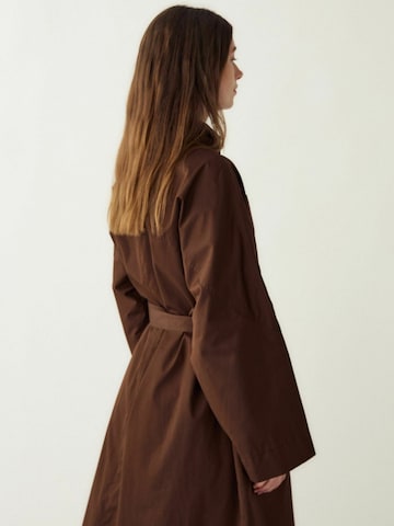 Noella Přechodný kabát ' N-Makenzie Coat ' – hnědá