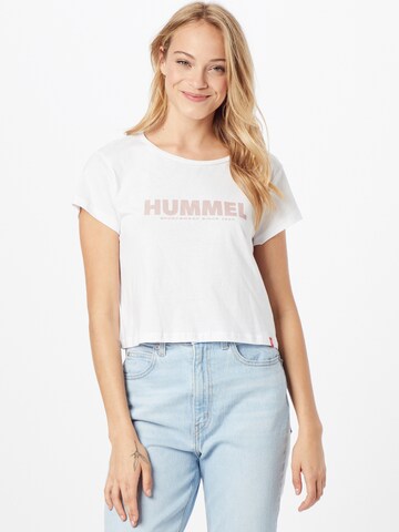 T-shirt fonctionnel Hummel en noir : devant