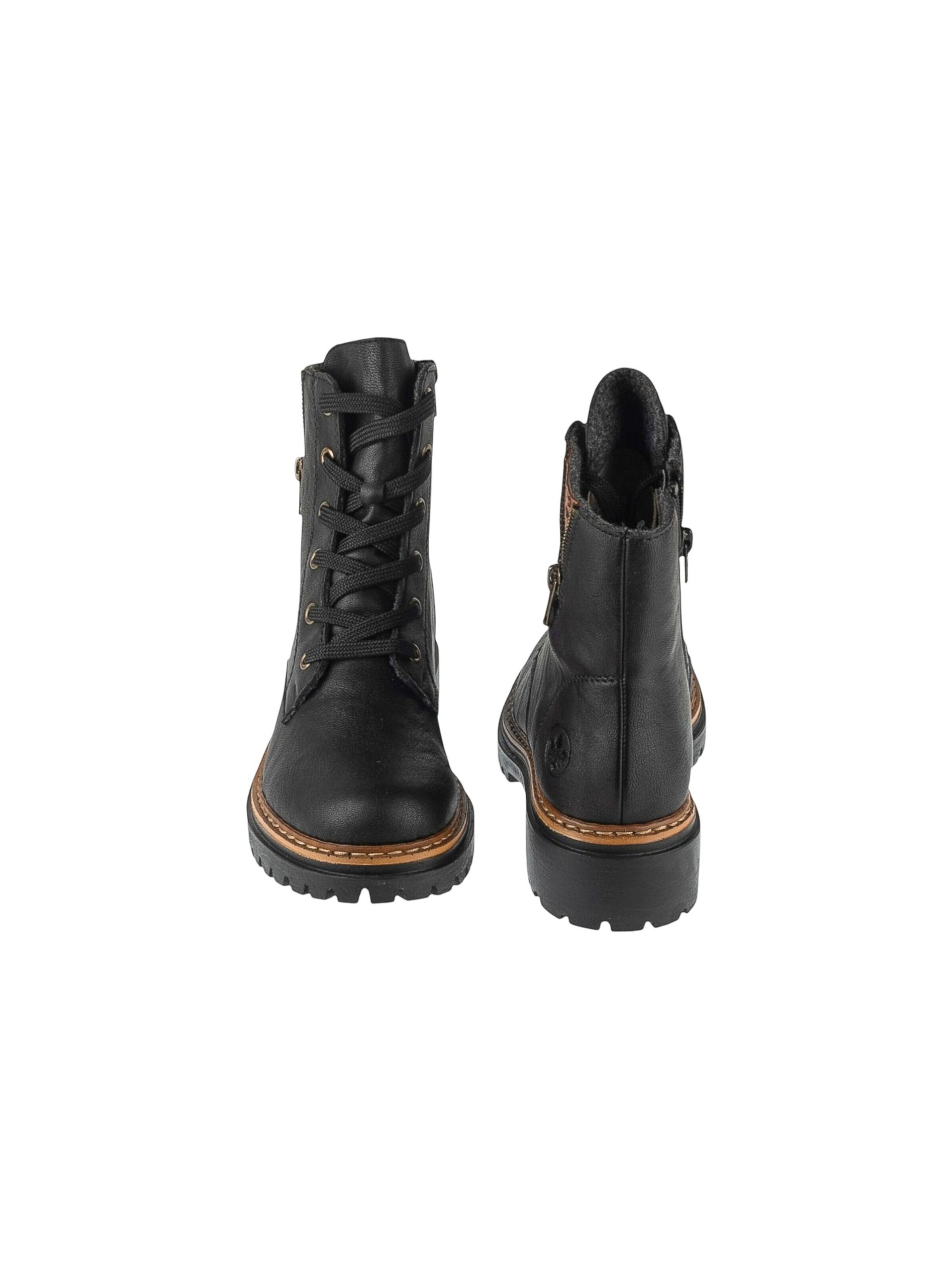 Rieker Veterlaarsjes 'Rieker Booties 72617' in Zwart
