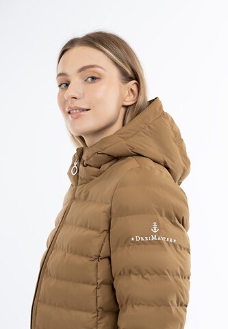 DreiMaster Maritim Zimska jakna | rjava barva