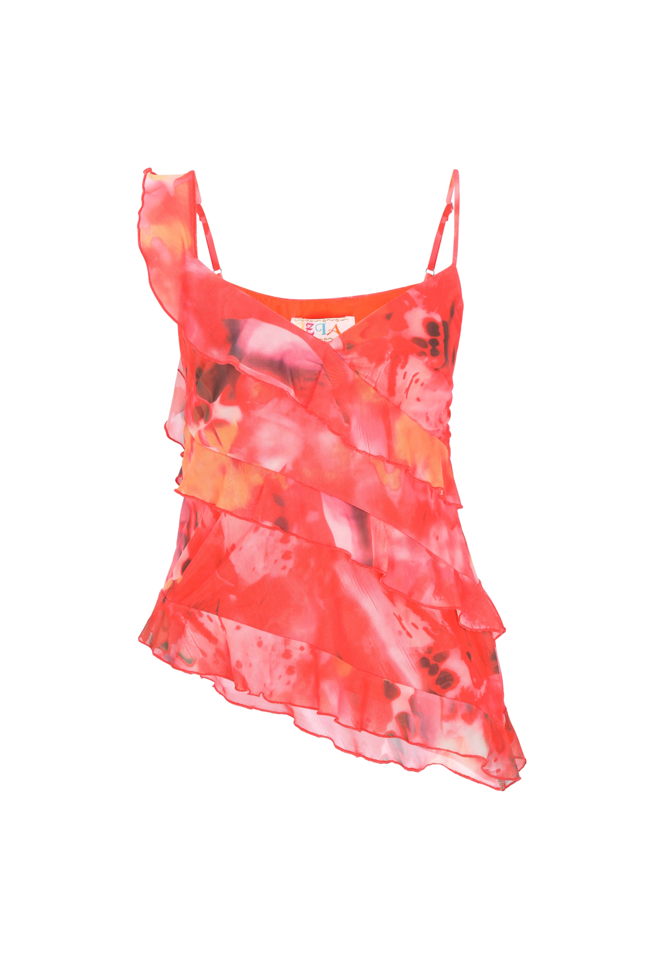 IZIA - Top 'Festival Collection' en rojo: frente