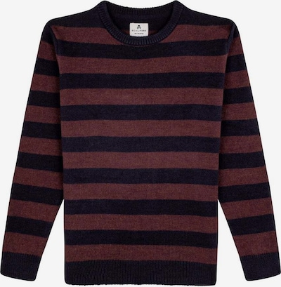 Scalpers Sweater 'Newport' in Navy / Brown, Item view