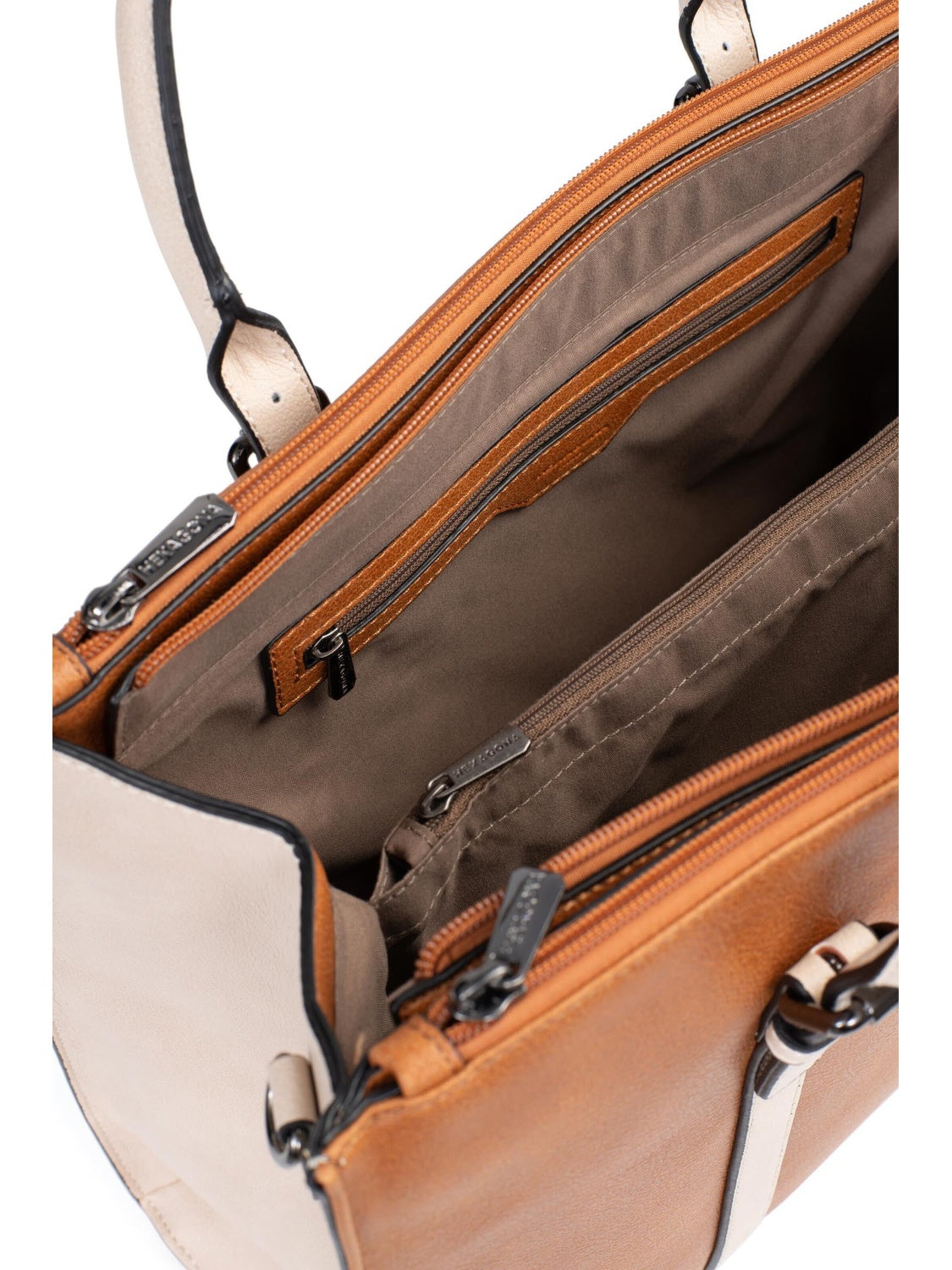 Hexagona Handtasche 'Gracieuse'‌‌‌‌‌‌‌‌‌‌ in Orange