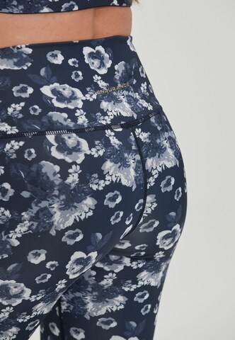 ENDURANCE Slim fit Sports trousers 'Wennie' in Blue