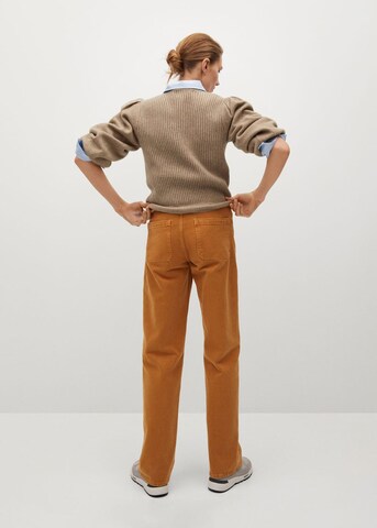MANGO Sweater 'Maon' in Brown