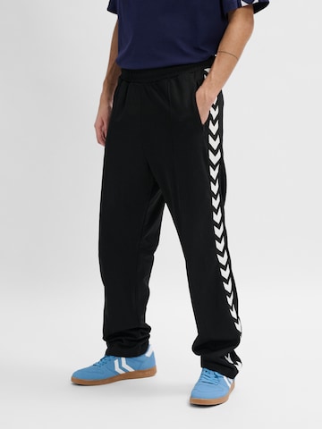 Hummel Regular Pants in Black: front