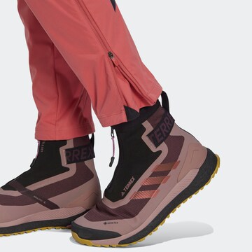 ADIDAS TERREX Slimfit Outdoorhose 'Xperior' in Rot