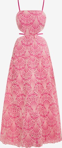 IZIA Dress in Pink: front