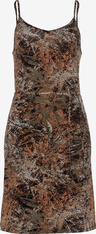 LAURA SCOTT Dress in Brown: front