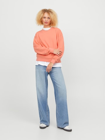 JJXX - Sweatshirt 'Alfa' em laranja