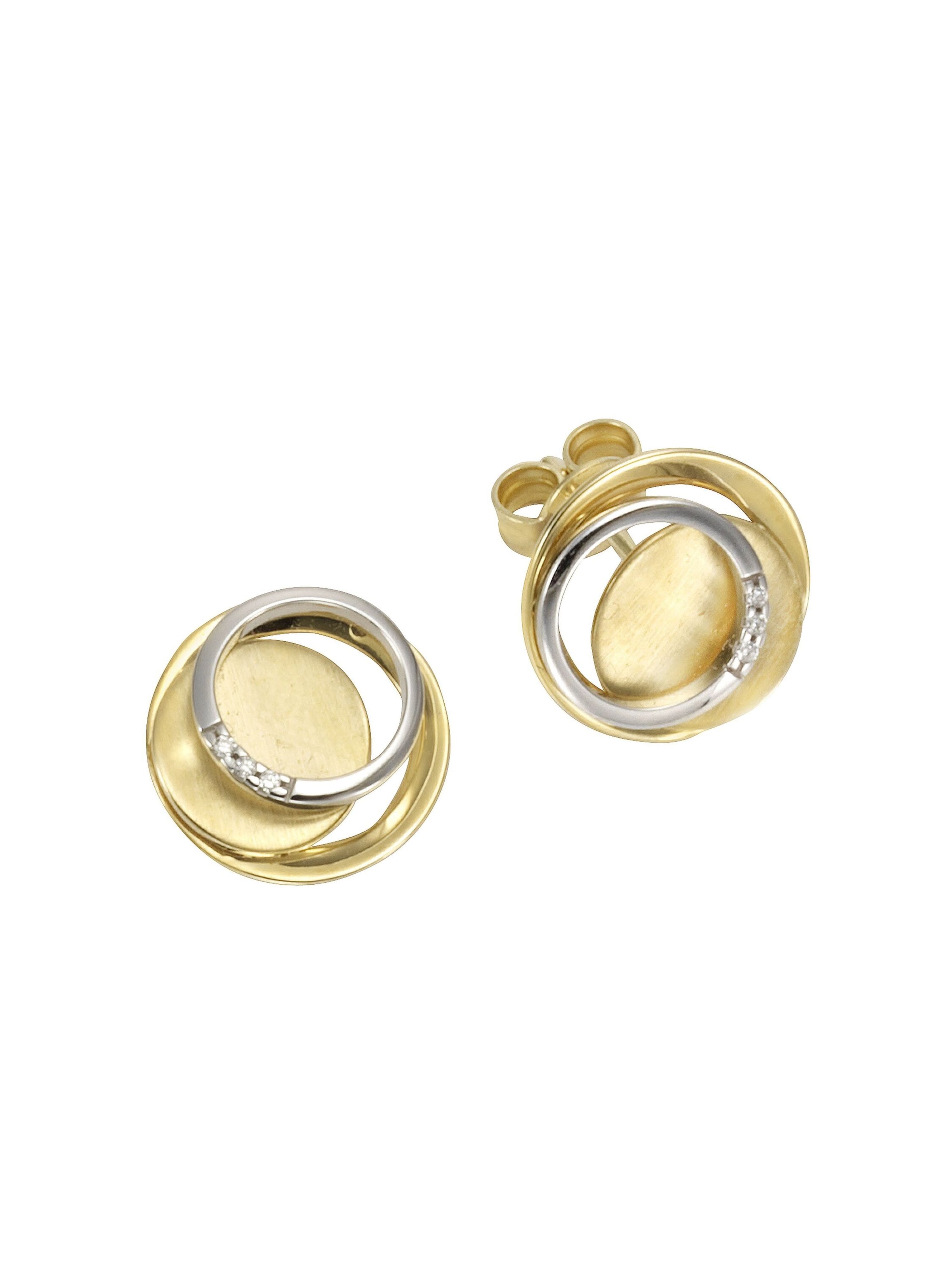 Orolino Earrings in Gold: front