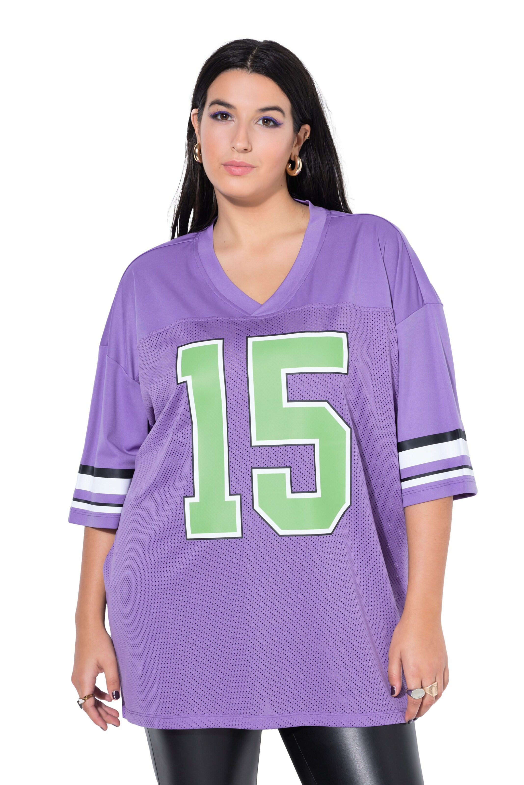 Studio Untold Shirt in Lila: Vorderseite