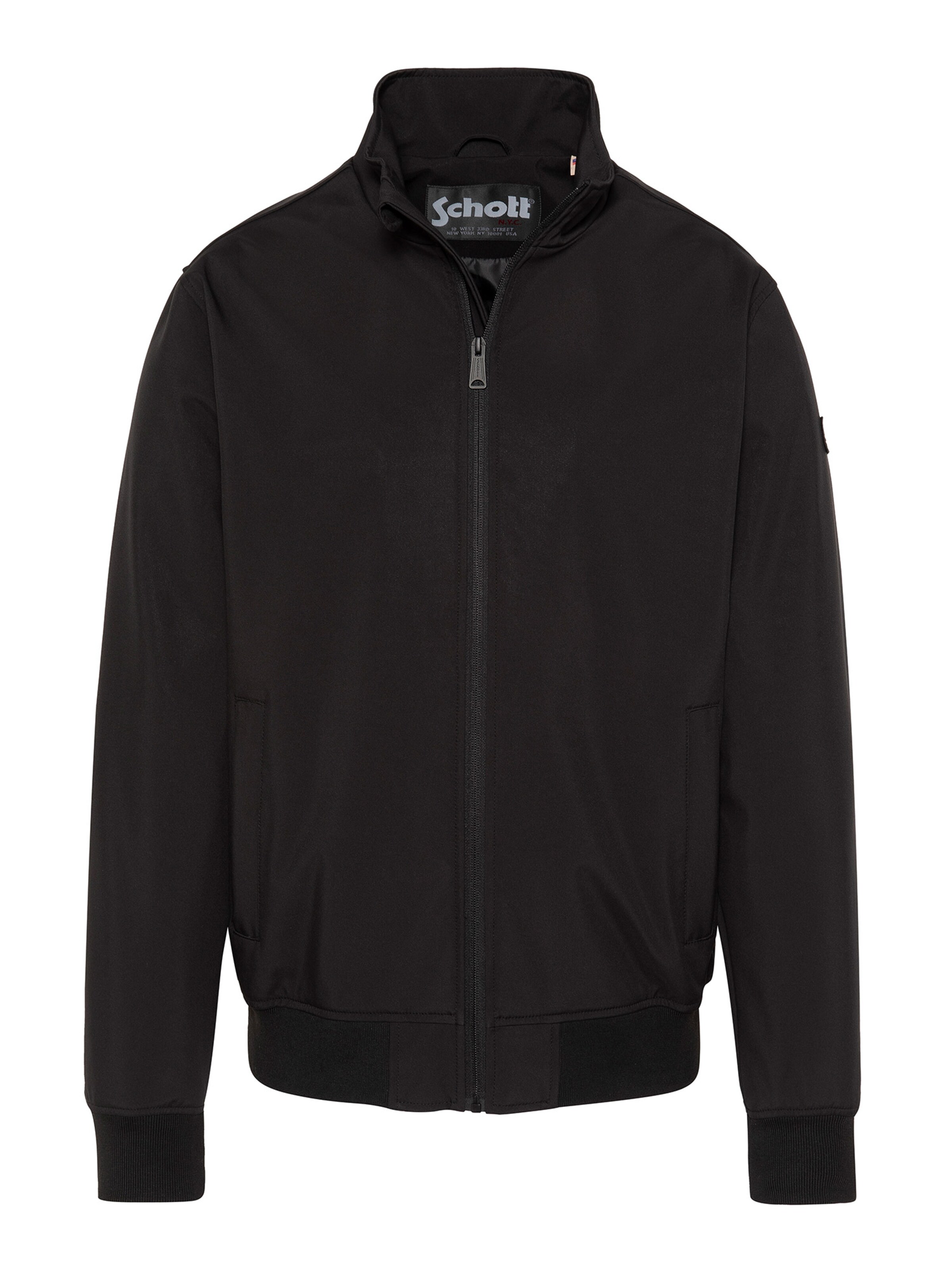 Schott NYC Übergangsjacke‌‌‌‌‌‌‌‌ in XXL in schwarz, Produktansicht