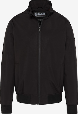 Schott NYC Übergangsjacke in Schwarz: Vorderseite