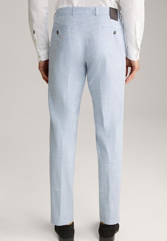 Coupe slim Pantalon à plis JOOP! en bleu