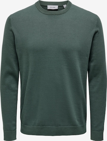 Only & SonsRegular Fit Pulover 'ONSAlex' - zelena boja: prednji dio