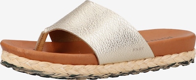 MAHONY Sandale in gold, Produktansicht